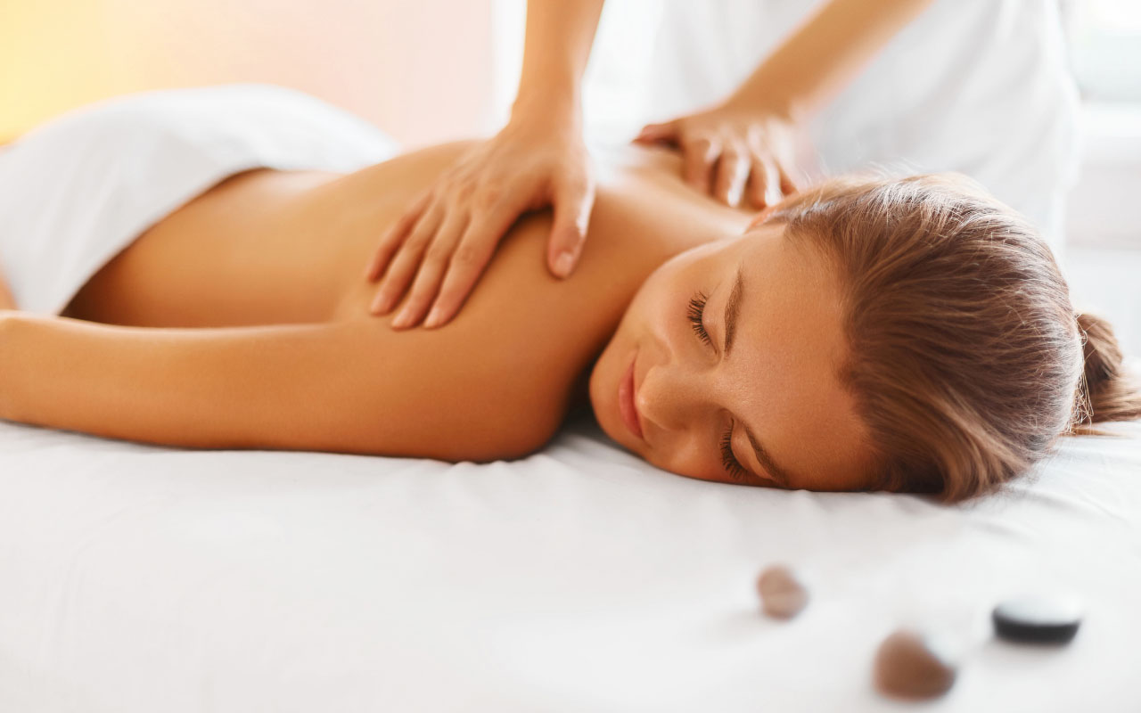 Un momento di relax con un massaggio